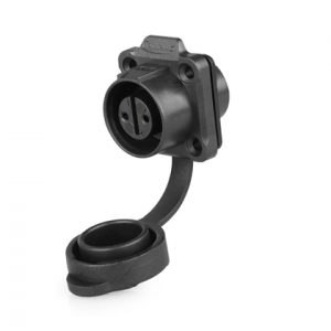 lp 12 serie: m12 2 pin wasserdichte rundsteckverbinder steckdose