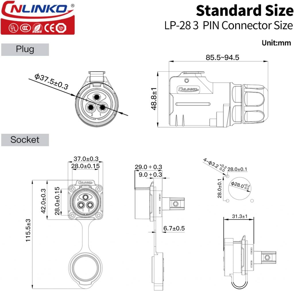 lp 28 m28 2 pin set (复制)